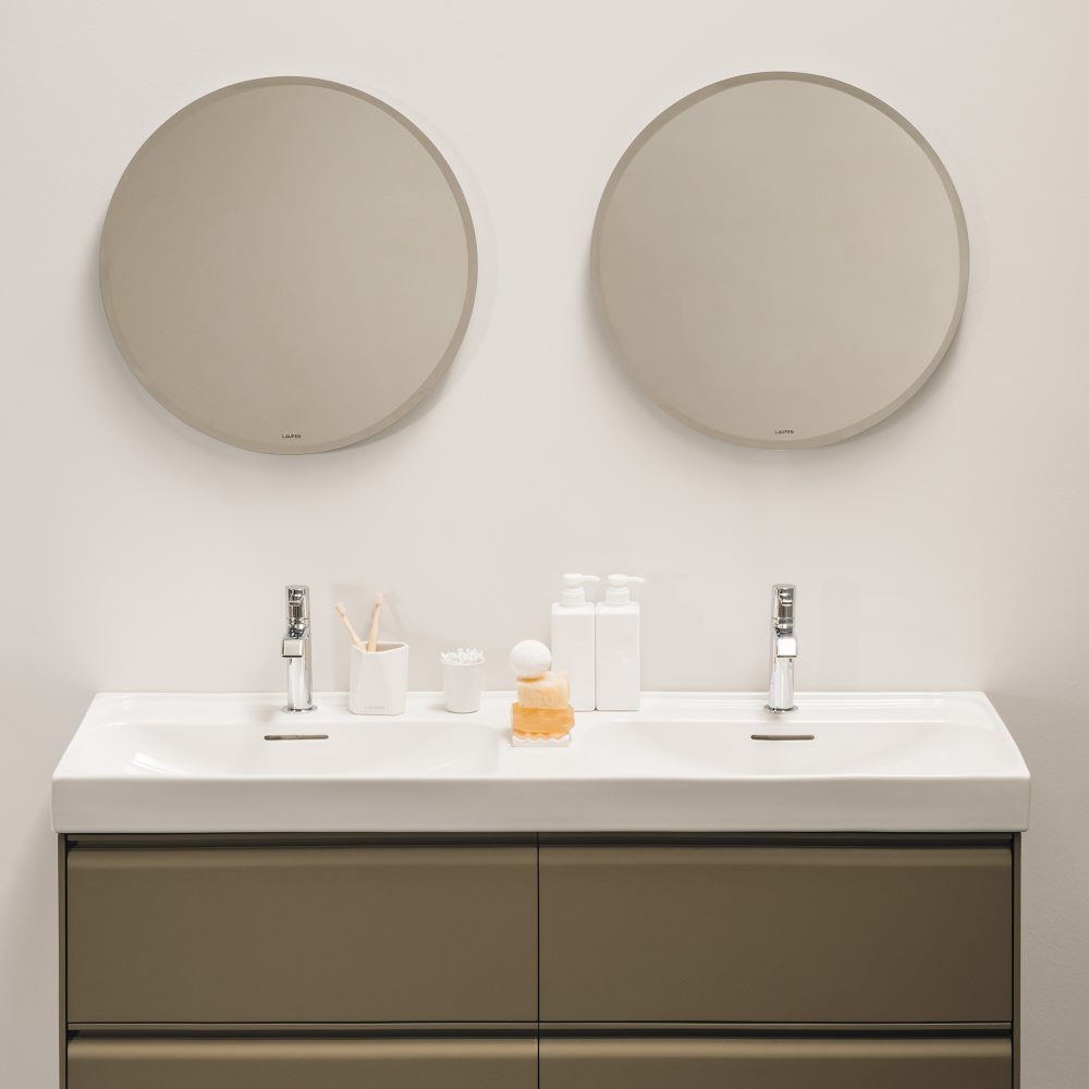 Wall-hung washbasins White MEDA H8141120001041 LAUFEN