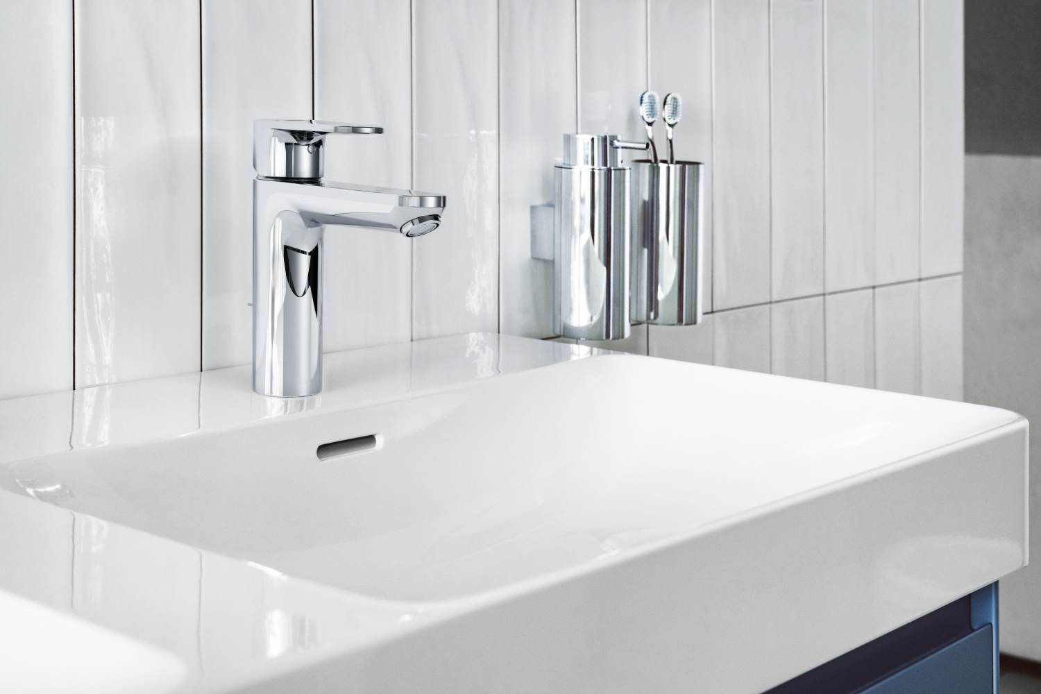 Soap dispensers Chromed NIXIE H3831520040001 LAUFEN