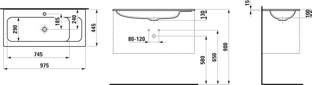 Esquema de cotas