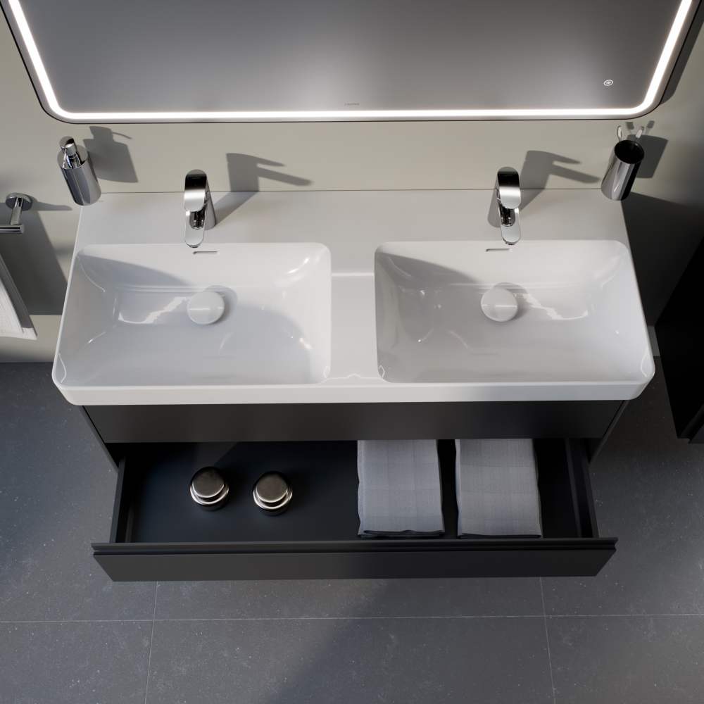 Washbasin complements White SHOWER ACCESSORIES H8981880000001 LAUFEN
