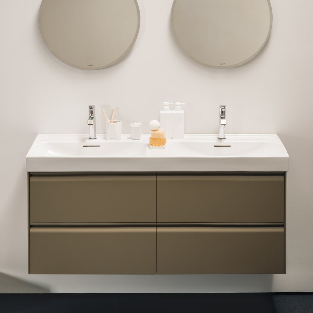 Wall-hung washbasins White MEDA H8141120001041 LAUFEN