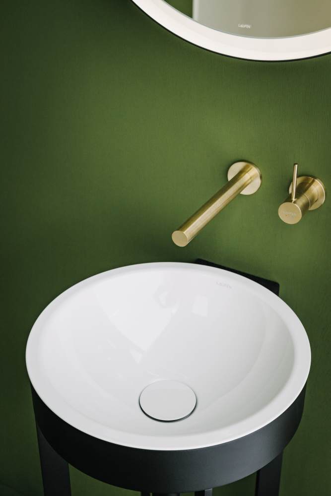 Basin faucets no colour TWINPLUS SLIM HF505470426000 LAUFEN